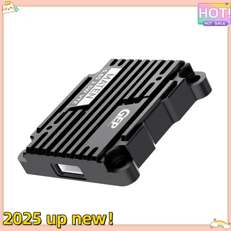 Classy-MATEN 5.8G 2.5W VTX 72CH FPV Video Transmitter Built-In Mic Adjustable FPV VTX For FPV Long Range Racing Drone
Classy-MATEN 5.8G 2.5W VTX 72CH FPV Video Transmitter Built-In Mic Adjustable FPV VTX For FPV Long Range Racing Drone