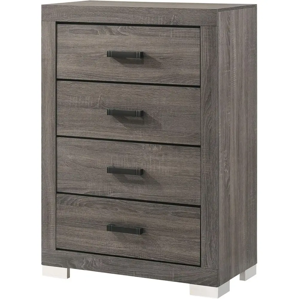 Edmond 5 Wood Der Chest Drer or Bedroom - Tall & ern Storage Organizer (Grey/Black)
Edmond 5 Wood Der Chest Drer or Bedroom - Tall & ern Storage Organizer (Grey/Black)