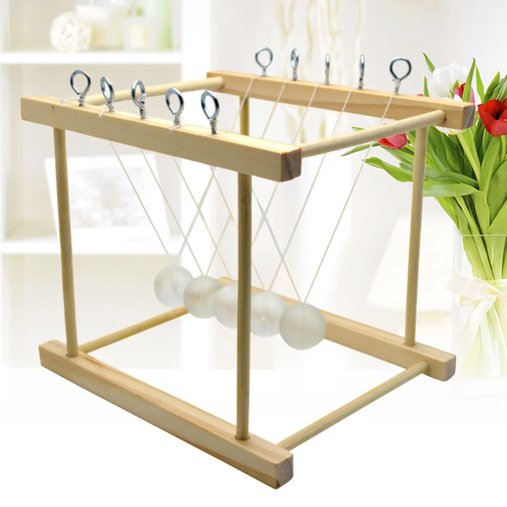 DIY Assembly Newton's Cradle Creative Intelligence Educational Science Experiment Kit Kids Physics Learning Engineering Pendulum
DIY Assembly Newton's Cradle Creative Intelligence Educational Science Experiment Kit Kids Physics Learning Engineering Pendulum