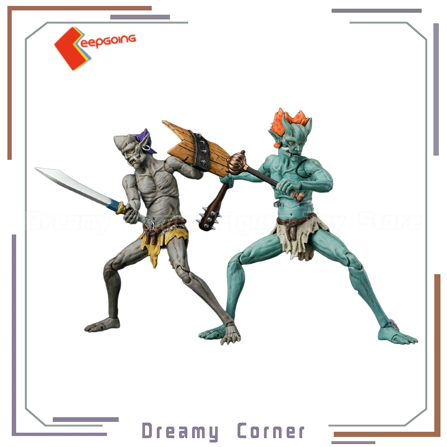 【In Stock】Original KEEPGOING Mountain and Sea Myth Series Demons and Monsters 2PCS 1/12 Action Figure Model Collection Gift
【In Stock】Original KEEPGOING Mountain and Sea Myth Series Demons and Monsters 2PCS 1/12 Action Figure Model Collection Gift