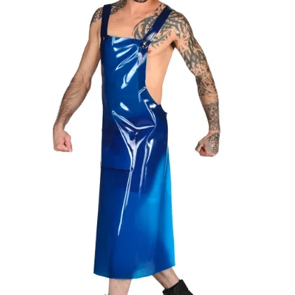 100% latex Rubber Gummi Blue Apron, long, handsome, party, cosplay, comfortable xs-xxl 0.4 mm
100% latex Rubber Gummi Blue Apron, long, handsome, party, cosplay, comfortable xs-xxl 0.4 mm