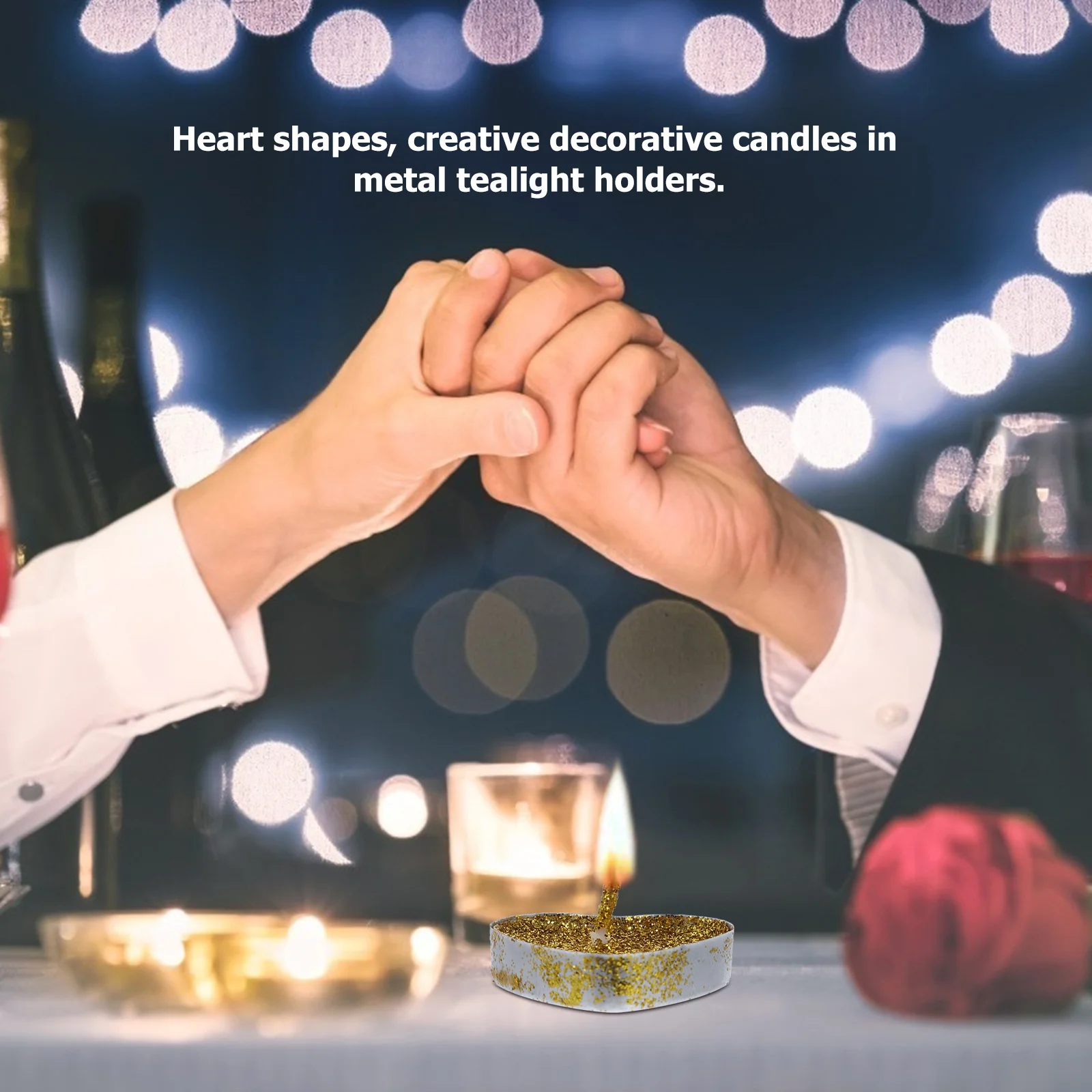 30 Pcs Scented Candles for Decoration Tea Light Holder Fake Tealights Shaped Love Mini Heart Romantic Smokeless
30 Pcs Scented Candles for Decoration Tea Light Holder Fake Tealights Shaped Love Mini Heart Romantic Smokeless