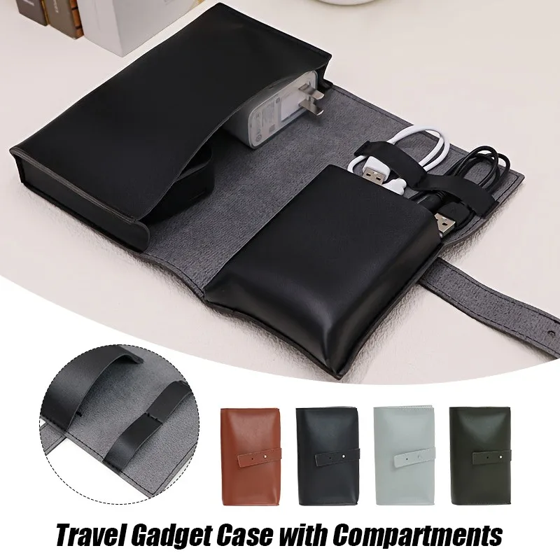 PU Multi-Compartment Electronic Organizer Portable Travel Cord Cable Organizer Tech School Accessories Case Travel Storage
PU Multi-Compartment Electronic Organizer Portable Travel Cord Cable Organizer Tech School Accessories Case Travel Storage