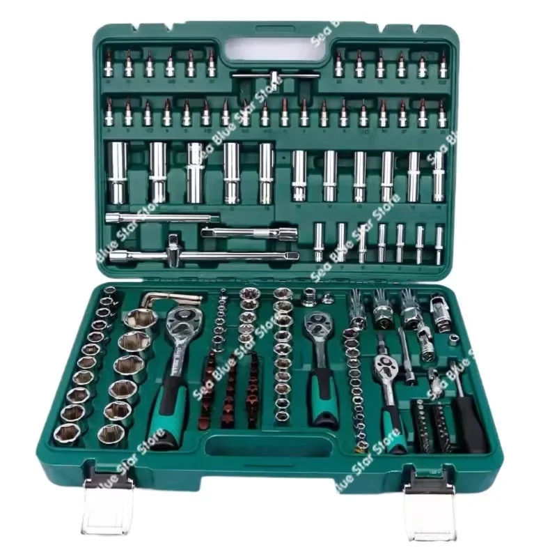 Multifunctional Sleeve Wrench Set Combination Sleeve 24 Tooth Repair Hardware Tools Auto Repair Toolbox
Multifunctional Sleeve Wrench Set Combination Sleeve 24 Tooth Repair Hardware Tools Auto Repair Toolbox
