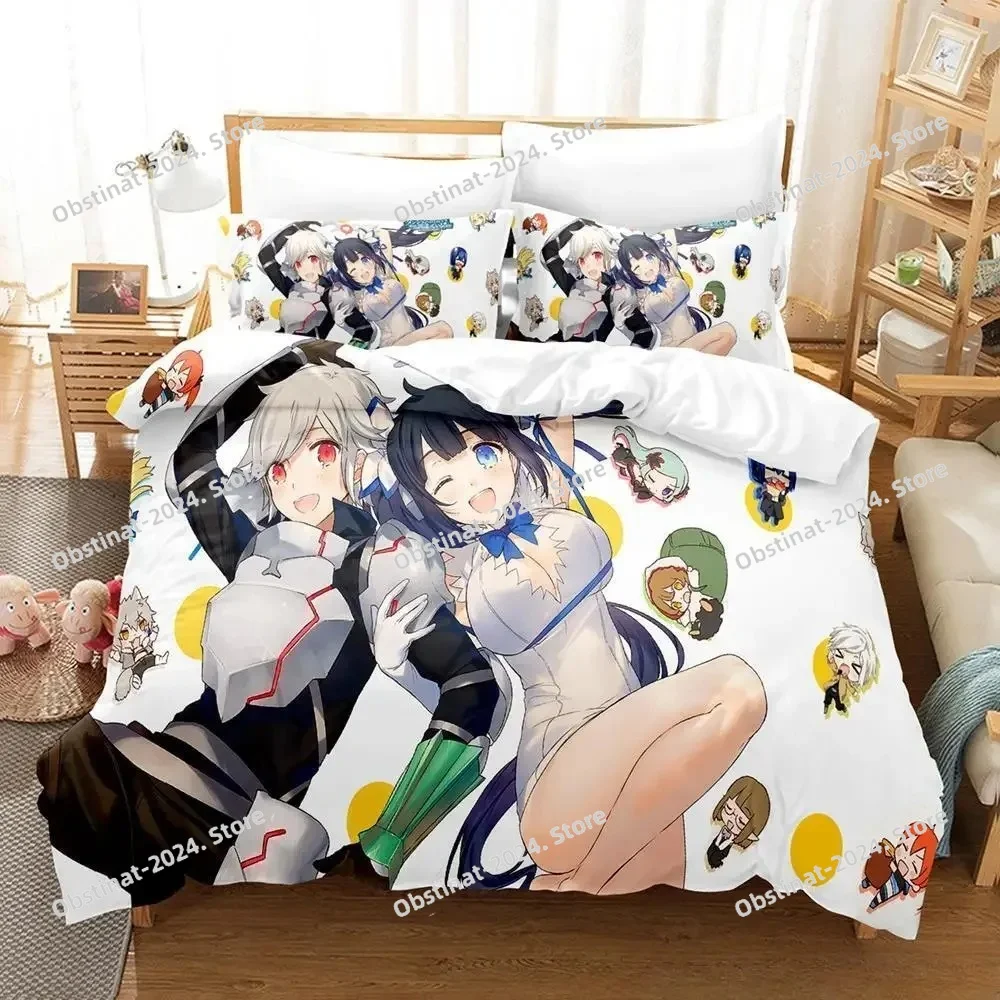 New Is It Wrong to Try to Pick Up Girls in a Dungeon IV Part Bedding Set Anime three-piece set Adult Kid Bedroom Duvetcover Sets
New Is It Wrong to Try to Pick Up Girls in a Dungeon IV Part Bedding Set Anime three-piece set Adult Kid Bedroom Duvetcover Sets