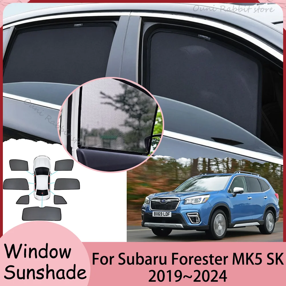 For Subaru Forester MK5 SK 2019~2024 2022 2023 Car Magnetic Mesh Privacy Sunshade Side Window Sun Shade Sunscreen Accessories
For Subaru Forester MK5 SK 2019~2024 2022 2023 Car Magnetic Mesh Privacy Sunshade Side Window Sun Shade Sunscreen Accessories