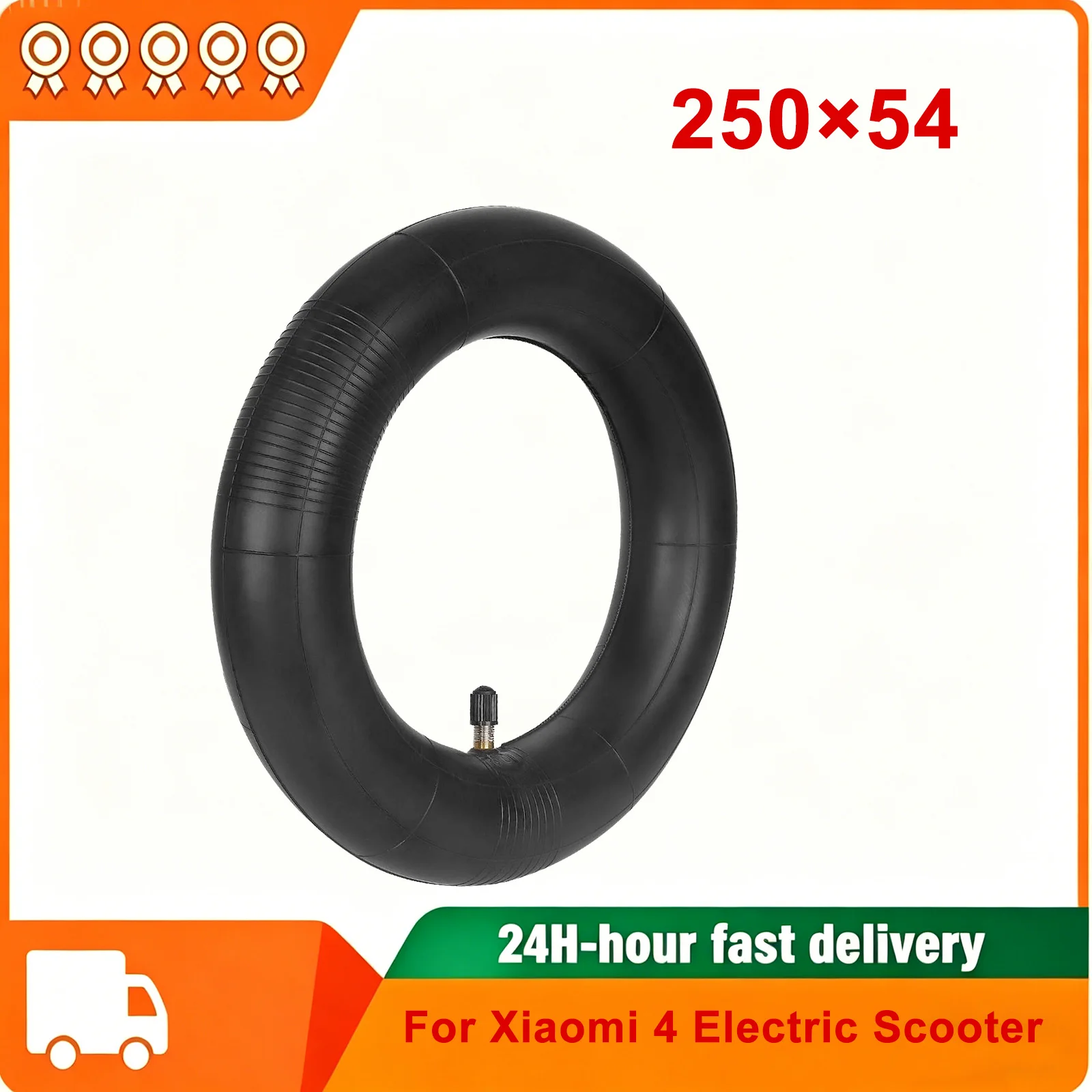 Ulip 250*54 Inner Tube with Straight Valve 10 Inch for Xiaomi 4 Kickscooter Electric Scooter Camera Electric scooter accessories
Ulip 250*54 Inner Tube with Straight Valve 10 Inch for Xiaomi 4 Kickscooter Electric Scooter Camera Electric scooter accessories