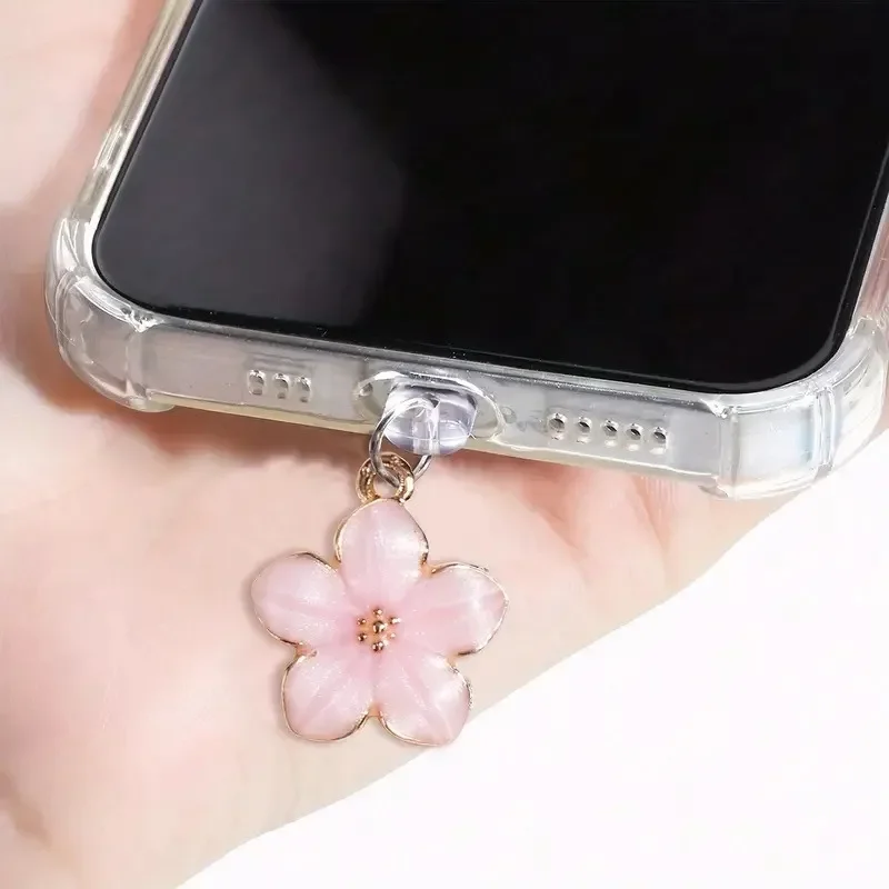 1pcs Simple Flowers Phone Dust plug Accessories Decoration Hanging Pendant for iPhone for Samsung Type-C Charging Port
1pcs Simple Flowers Phone Dust plug Accessories Decoration Hanging Pendant for iPhone for Samsung Type-C Charging Port