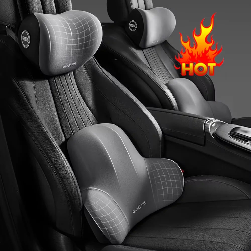 Memory Foam Car Headrest Neck Pillow Washable Waist Pillow for Car Seat Back Cushion Auto Lumbar Pillow Relieve Body Pressure
Memory Foam Car Headrest Neck Pillow Washable Waist Pillow for Car Seat Back Cushion Auto Lumbar Pillow Relieve Body Pressure