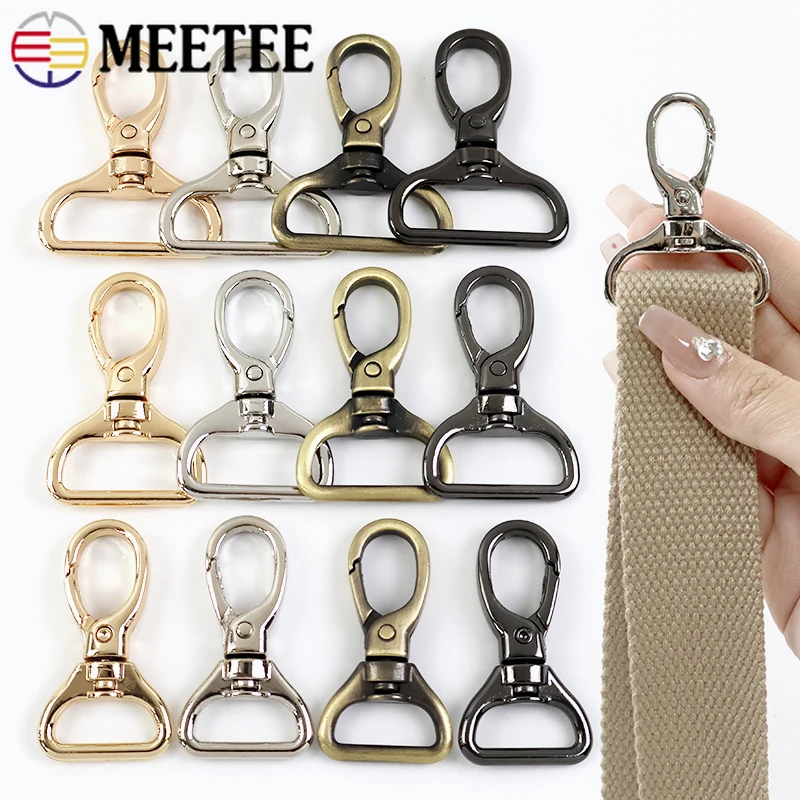 10/20Pcs Meetee 15-32mm Metal Buckles for Bag Straps Swivel Lobster Clasps Trigger Snap Hook DIY Keychain Hardware Accessories
10/20Pcs Meetee 15-32mm Metal Buckles for Bag Straps Swivel Lobster Clasps Trigger Snap Hook DIY Keychain Hardware Accessories