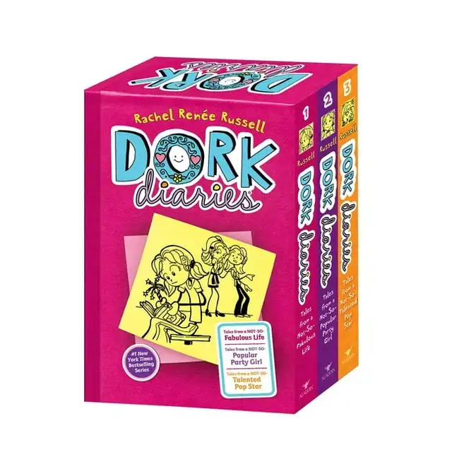 Dork Diaries Boxed Set (Books 1-3): Dork Diaries; Dork Diaries 2; Dork Diaries 3 (Combined volume) (Hardcover)
Dork Diaries Boxed Set (Books 1-3): Dork Diaries; Dork Diaries 2; Dork Diaries 3 (Combined volume) (Hardcover)