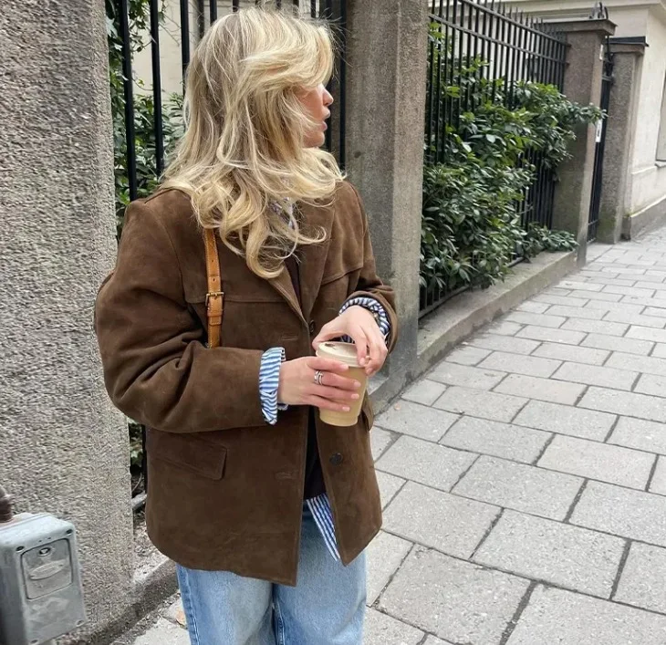 Elegant Coat Women Vintage Suede Jacket Fashion Single Breasted Caots Turn Dwon Collar Warm Outerwear Spring Autumn Cardigan
Elegant Coat Women Vintage Suede Jacket Fashion Single Breasted Caots Turn Dwon Collar Warm Outerwear Spring Autumn Cardigan