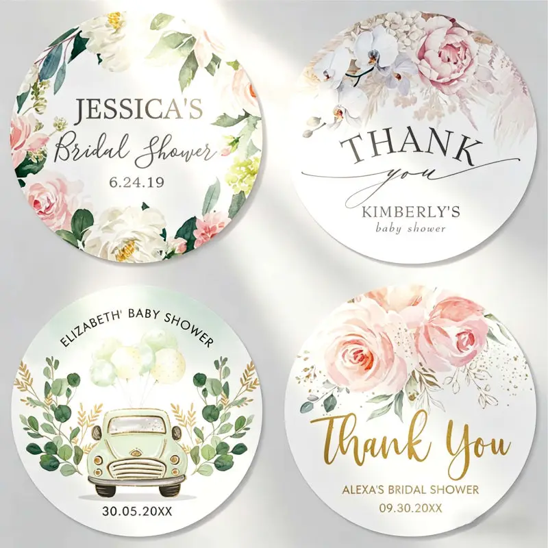 Customized gift labels, custom wedding circular stickers, personalized stickers for wedding and birthday gift labels.
Customized gift labels, custom wedding circular stickers, personalized stickers for wedding and birthday gift labels.