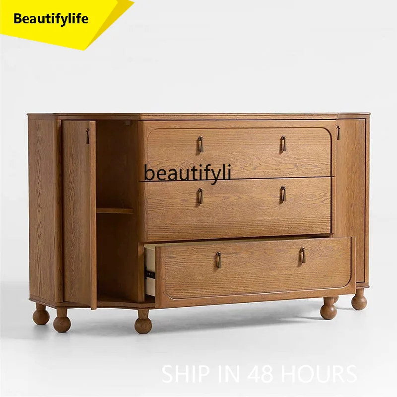 Solid wood chest small apartment living room entrance cabinet, rural household bedroom wall decorative cabinet
Solid wood chest small apartment living room entrance cabinet, rural household bedroom wall decorative cabinet
