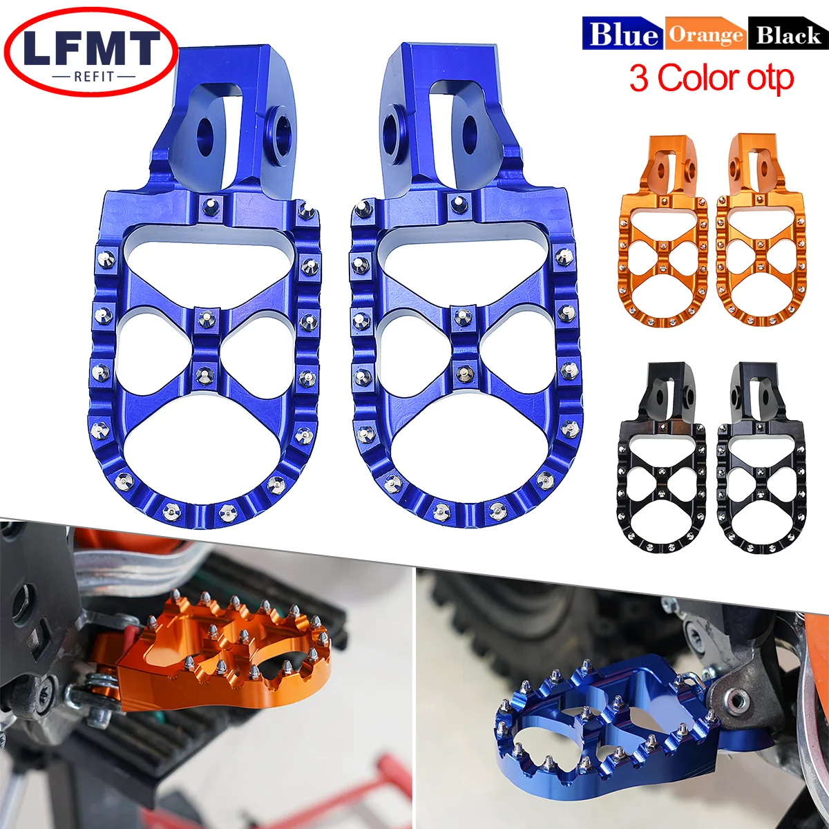 Motorcycle CNC Foot Pegs Footpegs Pedals For KTM SX SXF EXC EXCF XC XCF 125 150 250 300 350 450 500 2017-2023 Motocross Parts
Motorcycle CNC Foot Pegs Footpegs Pedals For KTM SX SXF EXC EXCF XC XCF 125 150 250 300 350 450 500 2017-2023 Motocross Parts