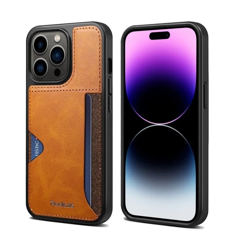 The New Model Is Suitable for iPhone 14 Leather Card Phone Case 13 Promax 12 Ultra-thin Skin Color Block 11Pro Protection Cover
The New Model Is Suitable for iPhone 14 Leather Card Phone Case 13 Promax 12 Ultra-thin Skin Color Block 11Pro Protection Cover
