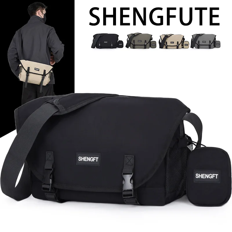 Износостойкая сумка через плечо из оксфордской ткани с большой вместимостью, функцией застежки-клапана, унисекс, для мужчин и женщин, сумка-мессенджер.
Износостойкая сумка через плечо из оксфордской ткани с большой вместимостью, функцией застежки-клапана, унисекс, для мужчин и женщин, сумка-мессенджер.