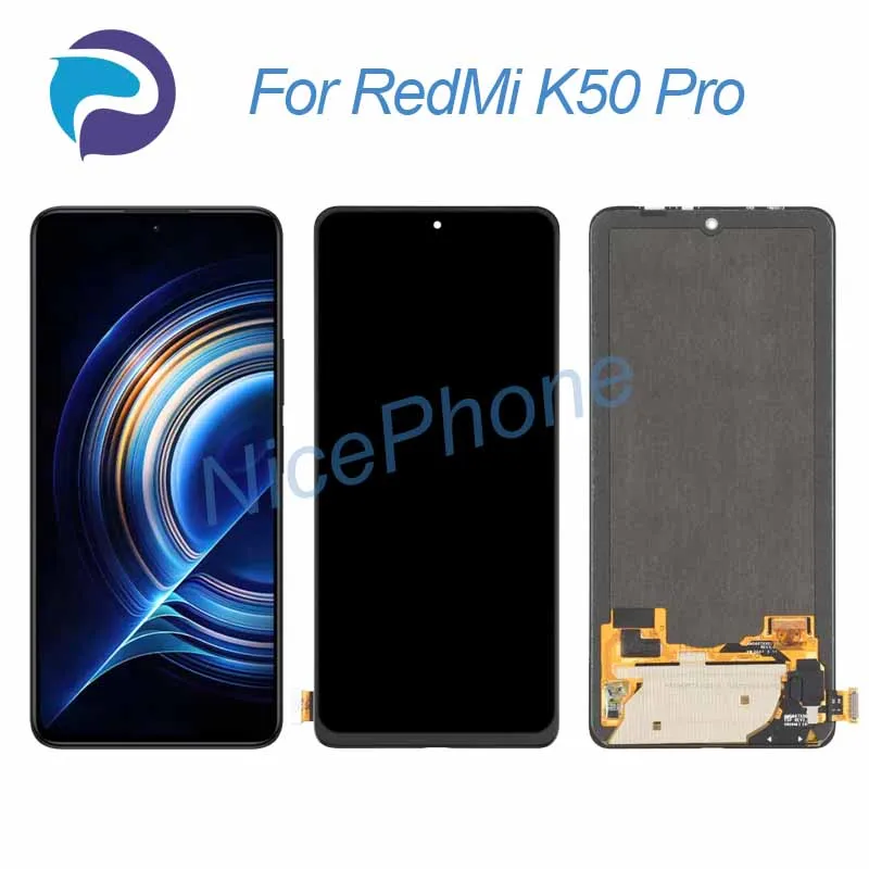 for RedMi K50 Pro LCD Display Touch Screen Digitizer Assembly Replacement 22021211RC, 22011211C For RedMi K50 Screen Display LCD
for RedMi K50 Pro LCD Display Touch Screen Digitizer Assembly Replacement 22021211RC, 22011211C For RedMi K50 Screen Display LCD