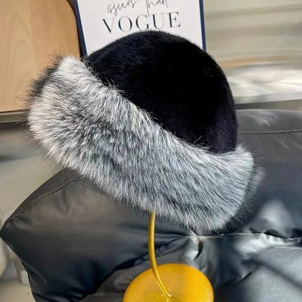 New Warm Fluffy Fur Bucket Hat Plush Thicken Fisherman Hat Ear Protection Soft Panama Cap Women
New Warm Fluffy Fur Bucket Hat Plush Thicken Fisherman Hat Ear Protection Soft Panama Cap Women