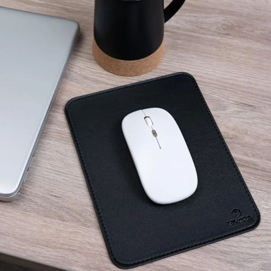 Faux Leather Mouse Pad 6 x 8 INCH Elegant and Waterproof Synthetic Leather, Non-Slip Rubber Base, Stitched Edges Ideal for Lapt
Faux Leather Mouse Pad 6 x 8 INCH Elegant and Waterproof Synthetic Leather, Non-Slip Rubber Base, Stitched Edges Ideal for Lapt