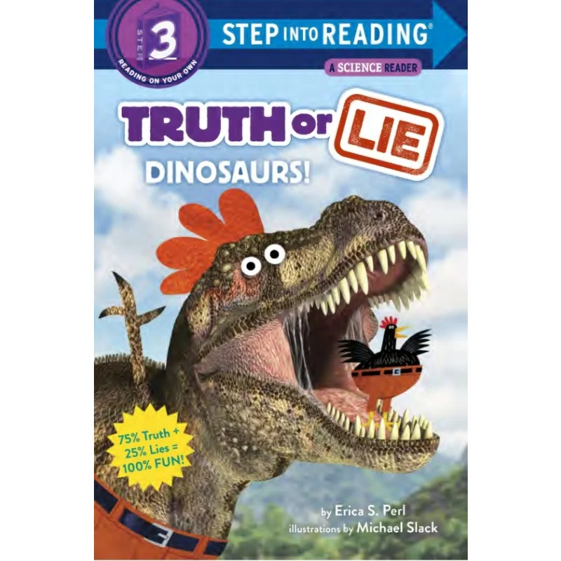 Step Into ReadingRStep 3Truth Or Lie Dinosaurs Perl Erica S Random House US 9780525578826 Book
Step Into ReadingRStep 3Truth Or Lie Dinosaurs Perl Erica S Random House US 9780525578826 Book