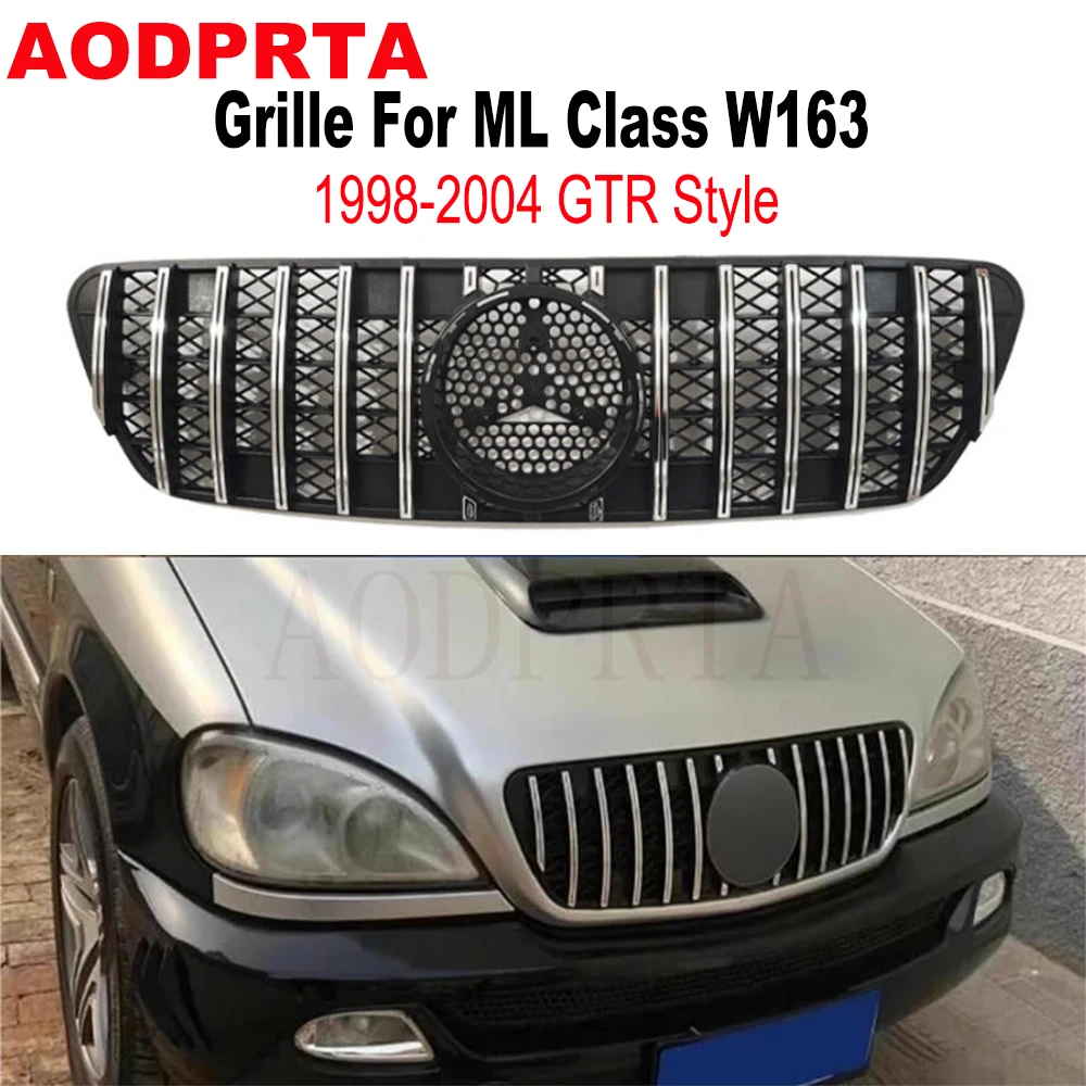 For Mercedes Benz ML W163 1998 1999 2000 2001 2002 2003 2004 GTR Style Front Bumper Mesh Hood Grille Grill Grid
For Mercedes Benz ML W163 1998 1999 2000 2001 2002 2003 2004 GTR Style Front Bumper Mesh Hood Grille Grill Grid