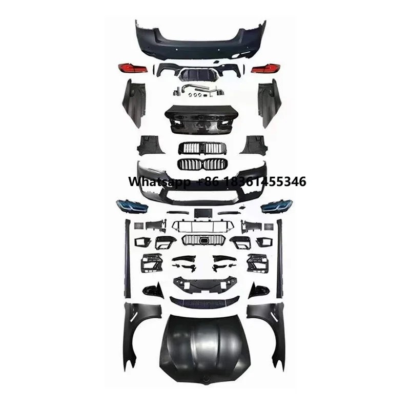 For 5 Series F10 F18 Facelift to 2023 G30 F90 M5 Car Bumper Front Bumper Rear Bumper Side Skirt (Need to Cut) Body Kit
For 5 Series F10 F18 Facelift to 2023 G30 F90 M5 Car Bumper Front Bumper Rear Bumper Side Skirt (Need to Cut) Body Kit