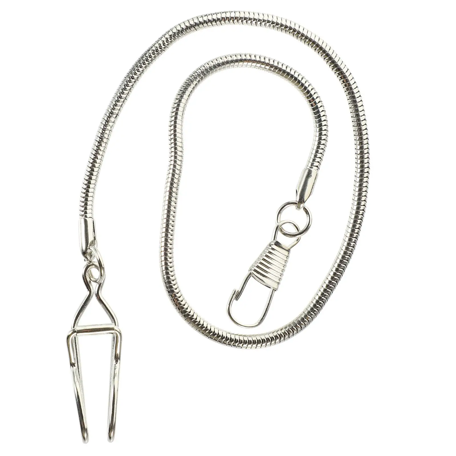Metal Alloy Pocket Watch Chain Antique Retro Sturdy Vintage Clip Pocket Chain Decor Decor Accessories Silver Snake
Metal Alloy Pocket Watch Chain Antique Retro Sturdy Vintage Clip Pocket Chain Decor Decor Accessories Silver Snake