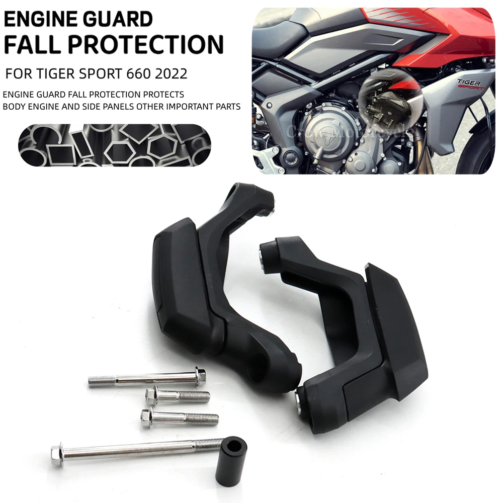 Motorcycle Engine Guard Anti Crash Frame Slider Fall Protection Falling Crash Protector Cover For Tiger Sport 660 Sport660 2022
Motorcycle Engine Guard Anti Crash Frame Slider Fall Protection Falling Crash Protector Cover For Tiger Sport 660 Sport660 2022