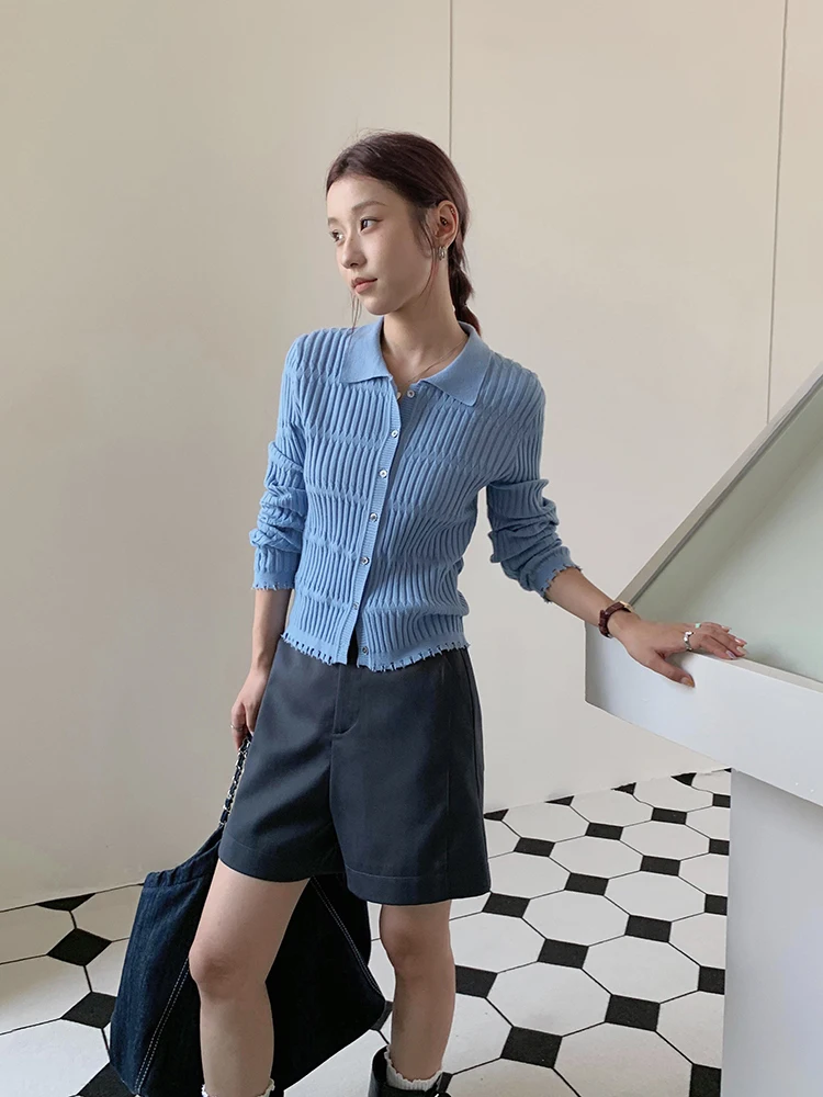 Женский повседневный вязаный кардиган Boran с длинными рукавами, приталенный, мягкий, в корейском стиле, для работы и отдыха, А-силуэт, открытый кардиган
Женский повседневный вязаный кардиган Boran с длинными рукавами, приталенный, мягкий, в корейском стиле, для работы и отдыха, А-силуэт, открытый кардиган