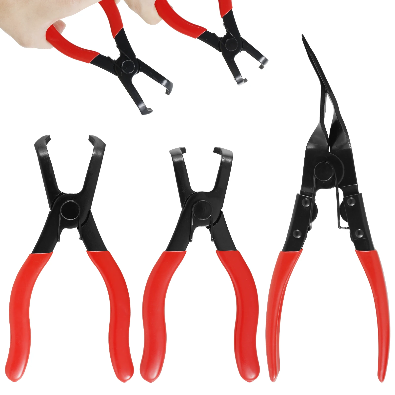 3Pcs Body Clip Pliers Set 30 Degree and 80 Degree Push Pin Pliers V Shaped Panel Clip Removal Pliers Rustproof Steel Automobile
3Pcs Body Clip Pliers Set 30 Degree and 80 Degree Push Pin Pliers V Shaped Panel Clip Removal Pliers Rustproof Steel Automobile