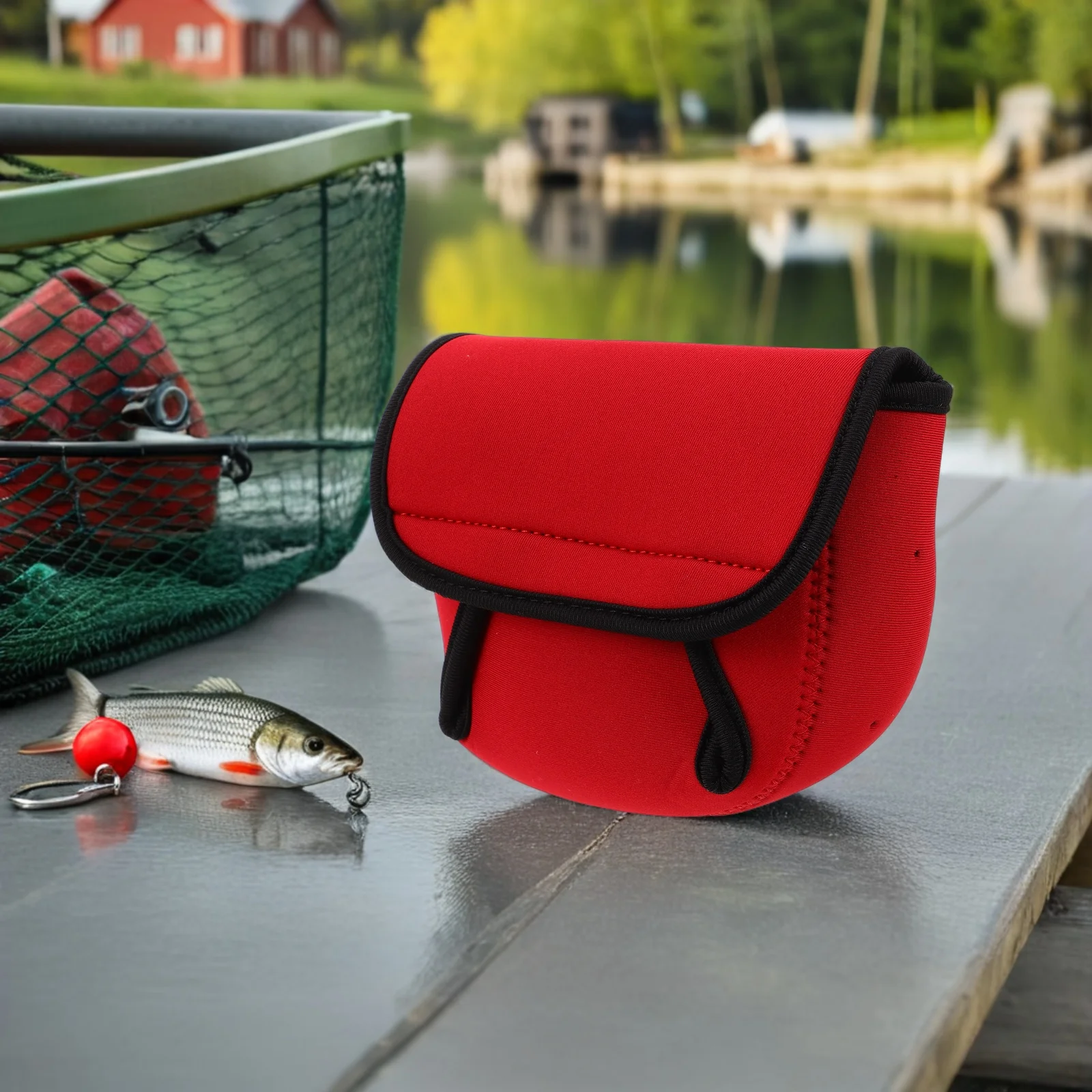 Fishing Protective Cover Red Baitcast Storage Pouch Neoprene Bag Shockproof Pouch Fishing Reel Storage Case Baitcasting Reel
Fishing Protective Cover Red Baitcast Storage Pouch Neoprene Bag Shockproof Pouch Fishing Reel Storage Case Baitcasting Reel