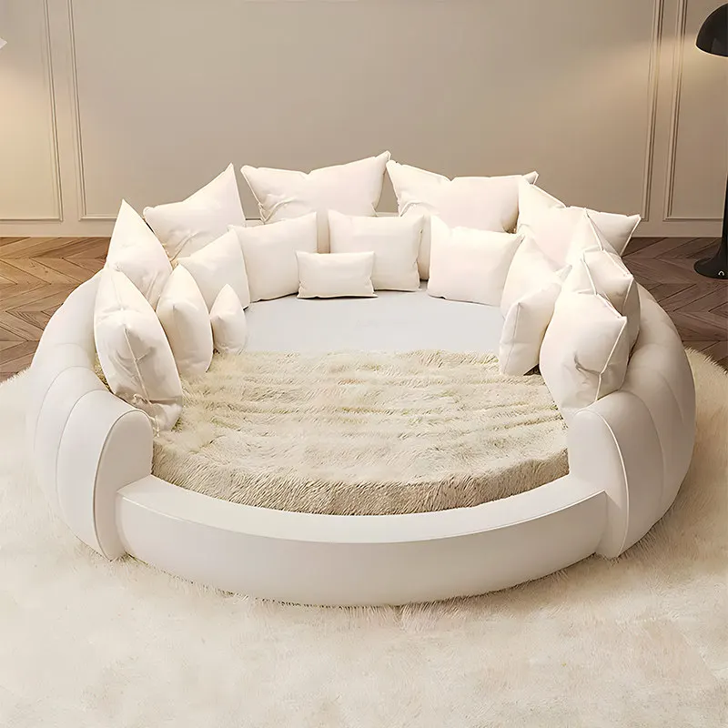 Bedroom 180x200 Cm Bed Double Princess Modern King Size Bed Round Floor Muebles Para Dormitorio Italian Furniture Luxury
Bedroom 180x200 Cm Bed Double Princess Modern King Size Bed Round Floor Muebles Para Dormitorio Italian Furniture Luxury