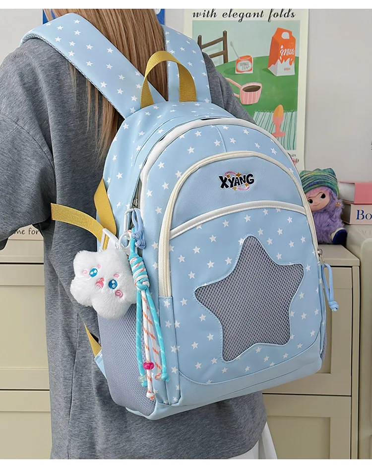 2026 New Cute Transparent Anime Backpack Sweet Dopamine Japanese Style High School Bag Bolso de mujer Женский рюкзак mochila 가방
2026 New Cute Transparent Anime Backpack Sweet Dopamine Japanese Style High School Bag Bolso de mujer Женский рюкзак mochila 가방