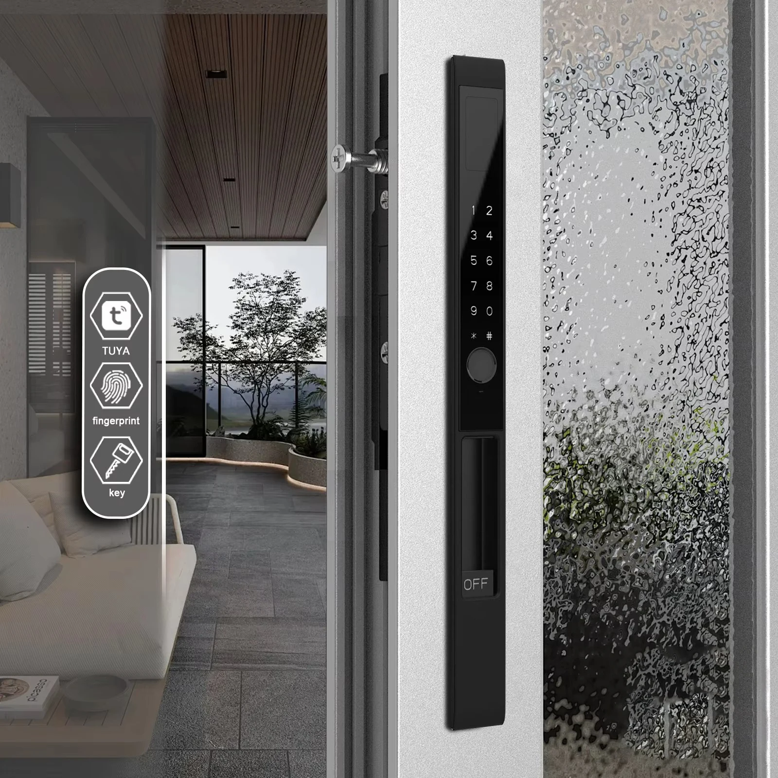 Tuya Smart Biometrics Fingerprint Door Lock Cerradura Inteligente Para Puertacerradura Puerta Departamento Numeros
Tuya Smart Biometrics Fingerprint Door Lock Cerradura Inteligente Para Puertacerradura Puerta Departamento Numeros