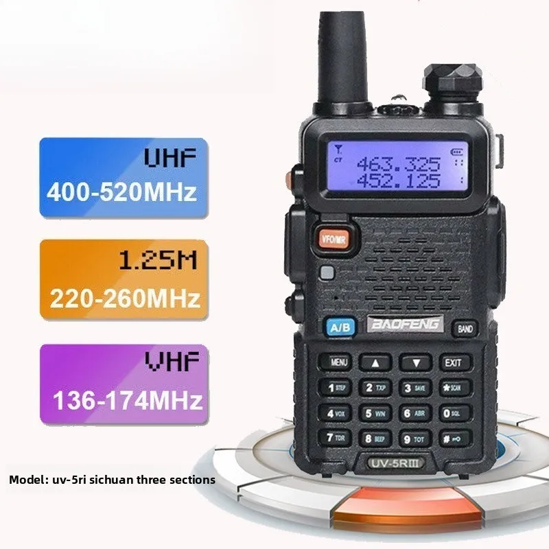 Автомобильная рация UV-5RIII, английская версия, гражданская мощная трехступенчатая UV5R
Автомобильная рация UV-5RIII, английская версия, гражданская мощная трехступенчатая UV5R