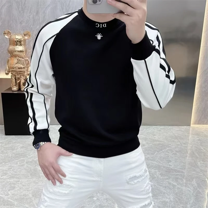 Brand Luxury Sweatshirt Men Fashion Embroidered Hoodie Pullover Versatile Casual Business Top Social Streetwear Men Clothing
Brand Luxury Sweatshirt Men Fashion Embroidered Hoodie Pullover Versatile Casual Business Top Social Streetwear Men Clothing