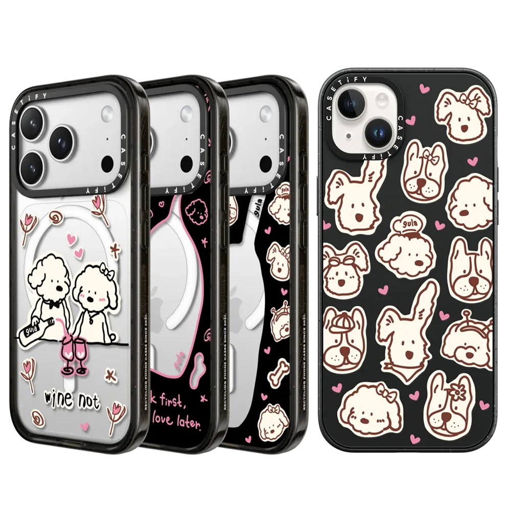 CASETiFY Slightly Tipsy Daily Puppy Series Magnetic Drop-proof Case for iPhone 13 14 15 17 16 Pro Max Air Plus Protect Cover
CASETiFY Slightly Tipsy Daily Puppy Series Magnetic Drop-proof Case for iPhone 13 14 15 17 16 Pro Max Air Plus Protect Cover