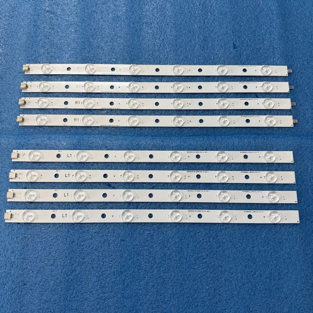 8 шт./компл. светодиодная лента для Toshiba 39L4353D 39L2333D 39P2300D 39l2300D 39L4353RB SVT390A05 R L TL400FSB1 40L2400D SVT390A12
8 шт./компл. светодиодная лента для Toshiba 39L4353D 39L2333D 39P2300D 39l2300D 39L4353RB SVT390A05 R L TL400FSB1 40L2400D SVT390A12