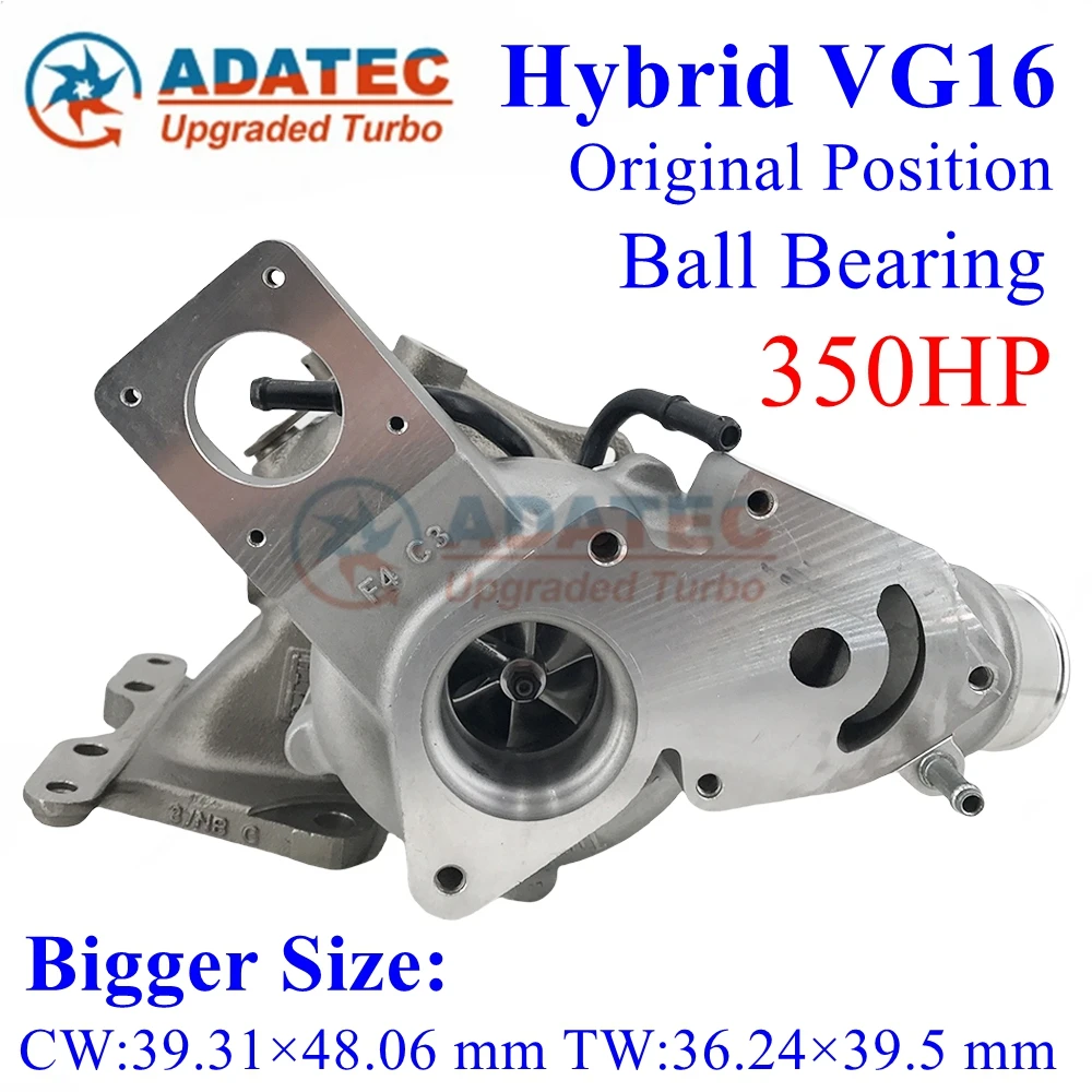 Hybrid VG16 Turbocharger Ball Bearing 350HP 189006A0003 180810528E Upgrade Turbine for 11th-generation Honda Civic 1.5T engine
Hybrid VG16 Turbocharger Ball Bearing 350HP 189006A0003 180810528E Upgrade Turbine for 11th-generation Honda Civic 1.5T engine