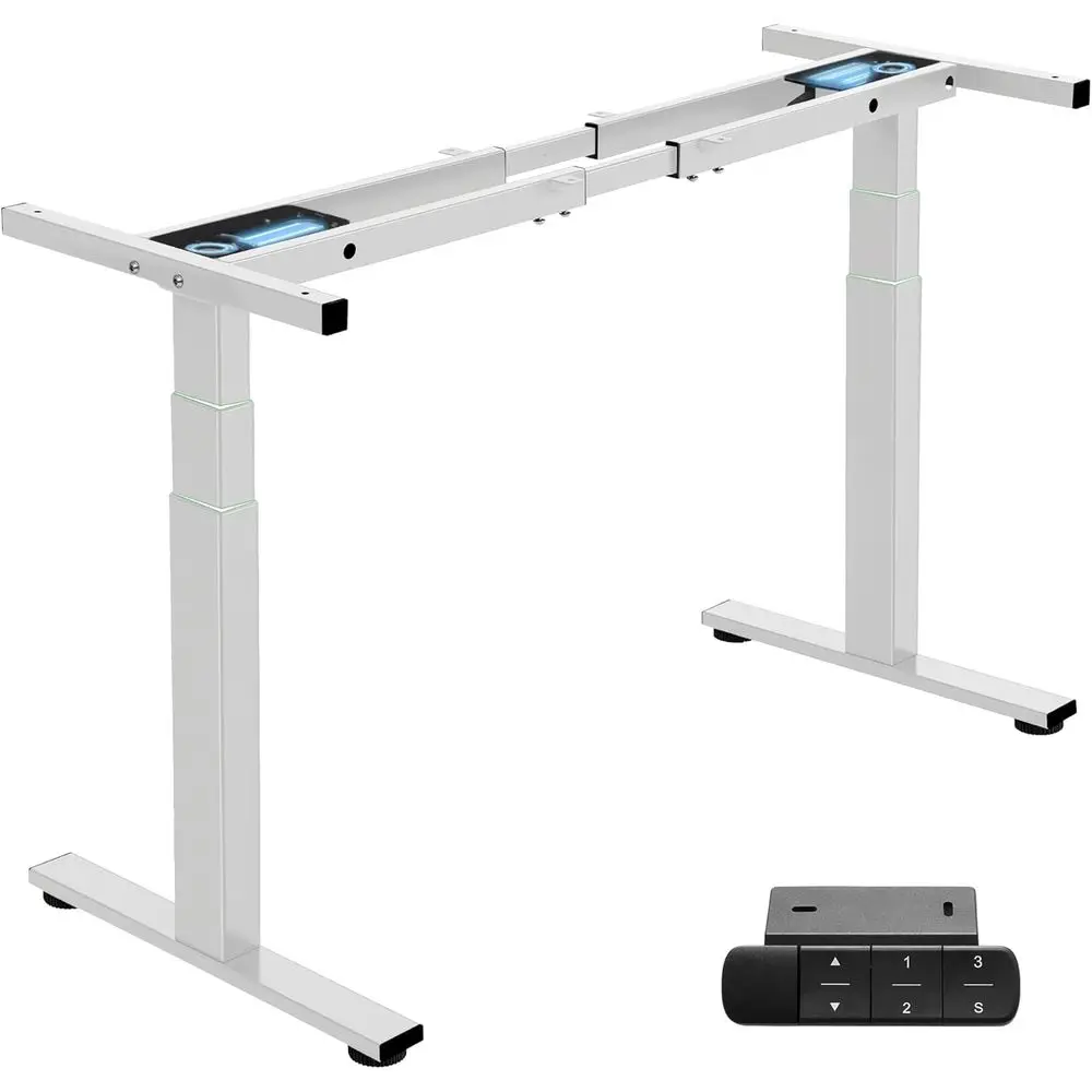 Electric Dual Motor 3-Stage Standing Desk, Adjustable Height for Desk Tops up to 80x31.5, 300 lbs Capacity with Memory Controlle
Electric Dual Motor 3-Stage Standing Desk, Adjustable Height for Desk Tops up to 80x31.5, 300 lbs Capacity with Memory Controlle