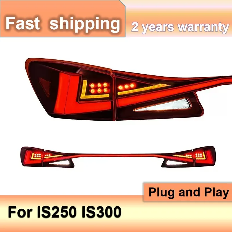 Car Accessories for Lexus IS Tail Light 2006-2012 IS200 IS300 Taillights Rear DRL Fog Brake Turn Signal Reverse
Car Accessories for Lexus IS Tail Light 2006-2012 IS200 IS300 Taillights Rear DRL Fog Brake Turn Signal Reverse
