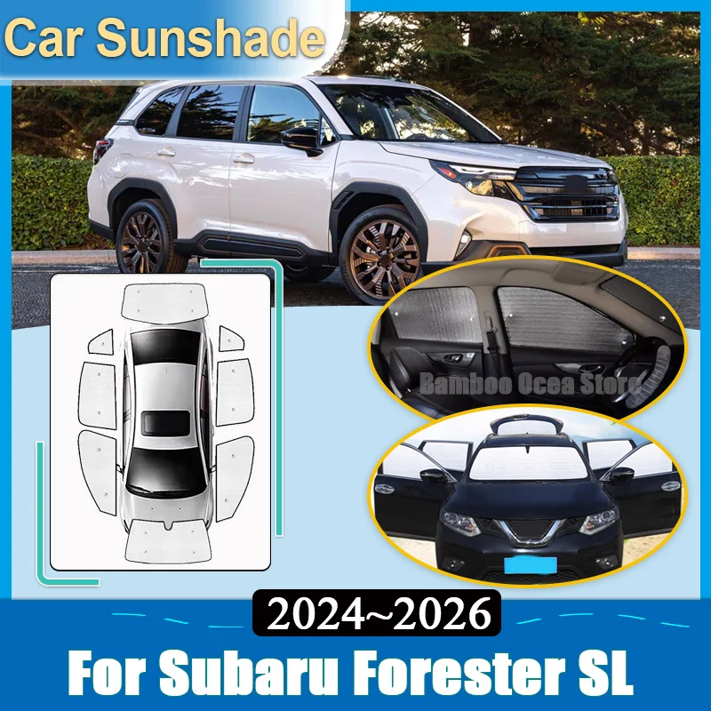 For Subaru Forester 2026 2025 2024 SL MK6 Reflector Shade Visor Side Car Sunshade Anti-UV Heat insulation Tools Car Accessories
For Subaru Forester 2026 2025 2024 SL MK6 Reflector Shade Visor Side Car Sunshade Anti-UV Heat insulation Tools Car Accessories