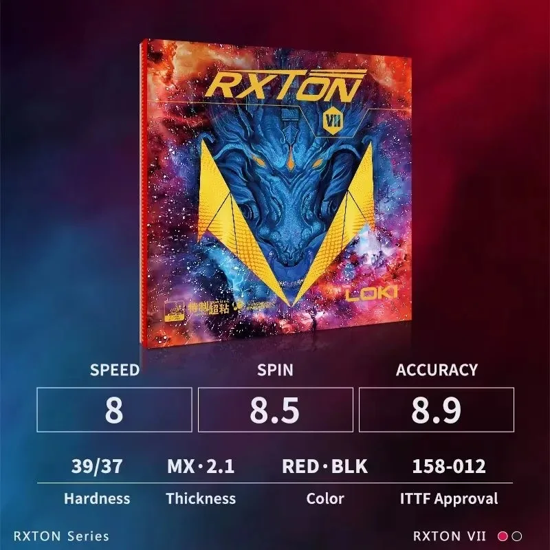 Оригинальный LOKI RXTON 7, резиновая ужинка для настольного тенниса, липкий резиновый лист для пинг-понга с губкой Kunlun высокой плотности, резина RXTON VII
Оригинальный LOKI RXTON 7, резиновая ужинка для настольного тенниса, липкий резиновый лист для пинг-понга с губкой Kunlun высокой плотности, резина RXTON VII