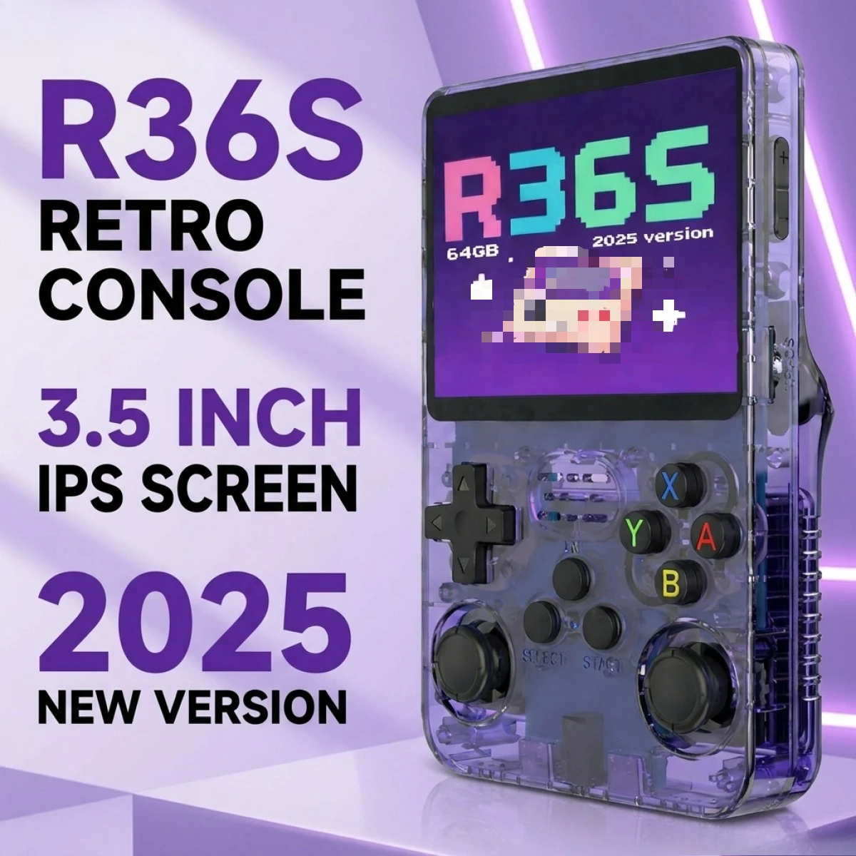 R36S Retro Games Console 3.5-Inch IPS Screen With Linux System Portable Pocket Retro Gaming Console 64GB 20000+ Classic Games
R36S Retro Games Console 3.5-Inch IPS Screen With Linux System Portable Pocket Retro Gaming Console 64GB 20000+ Classic Games
