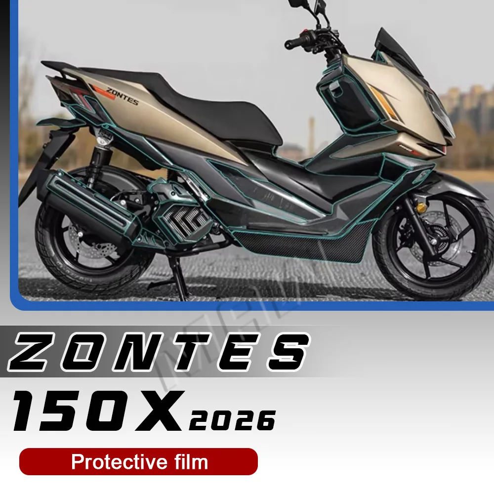 Carbon fiber protective film for 2026 ZONTES 150X motorcycle fuel tank sticker, abrasion-resistant sticker accessory.
Carbon fiber protective film for 2026 ZONTES 150X motorcycle fuel tank sticker, abrasion-resistant sticker accessory.