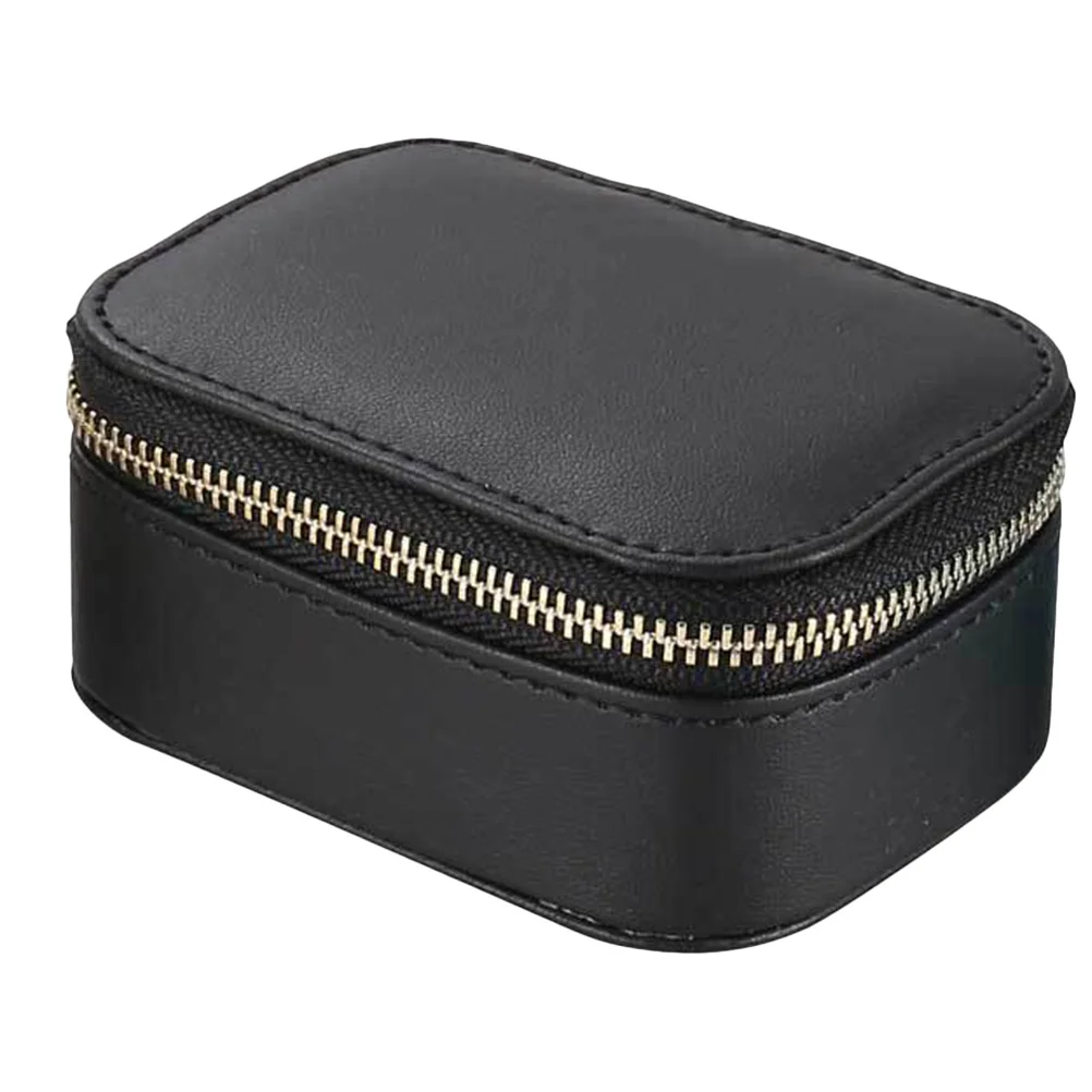 1Pcs Portable Travel Jewelry Box PU Necklace Ring Watch Organizer Storage Case Black Multifunctional Jewelry Display
1Pcs Portable Travel Jewelry Box PU Necklace Ring Watch Organizer Storage Case Black Multifunctional Jewelry Display