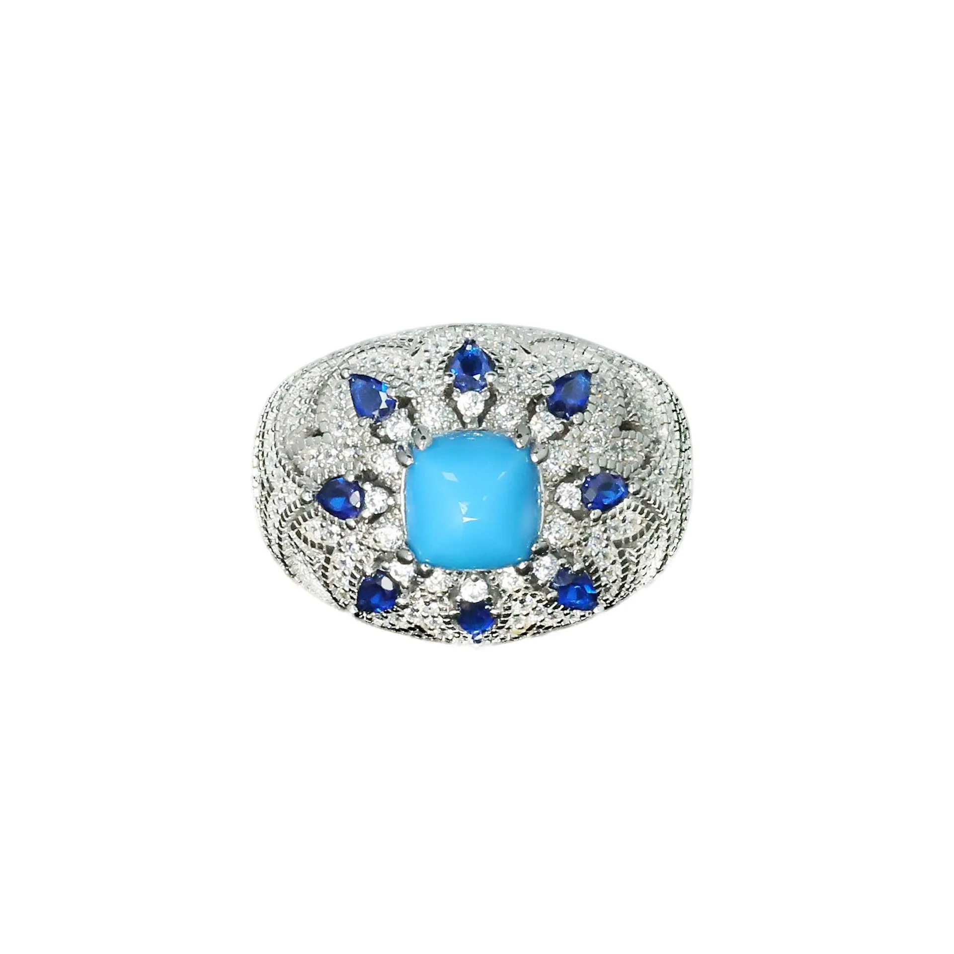 New S925 Silver Ring High Carbon Diamond Treasure Home Blue Pine Niche Versatile Jewelry Exquisite Girl Ring Wedding Jewelry
New S925 Silver Ring High Carbon Diamond Treasure Home Blue Pine Niche Versatile Jewelry Exquisite Girl Ring Wedding Jewelry