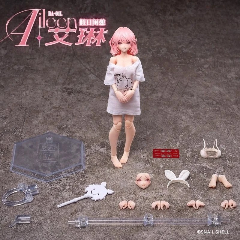 Snail Shell RA-01L Erin 1/12 painted finished products can be used to make dolls
Snail Shell RA-01L Erin 1/12 painted finished products can be used to make dolls