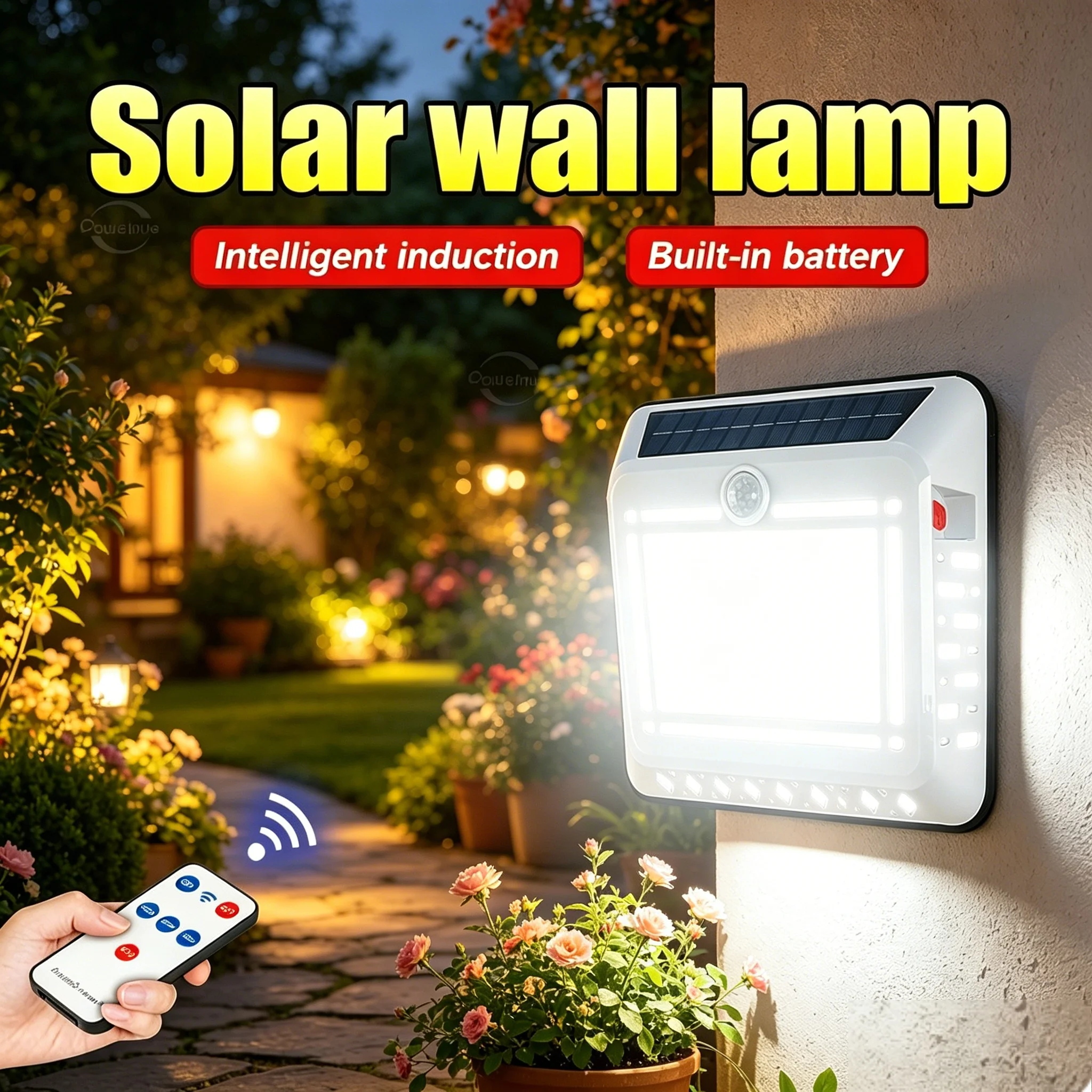 Solar Lights Outdoor 258 LED Solar Wall Lamp Waterproof Light Motion Sensor Security Lamps For Garden Fence Yard Garage
Solar Lights Outdoor 258 LED Solar Wall Lamp Waterproof Light Motion Sensor Security Lamps For Garden Fence Yard Garage
